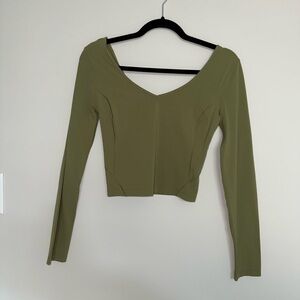 lululemon Align™ Green Long-Sleeve Shirt